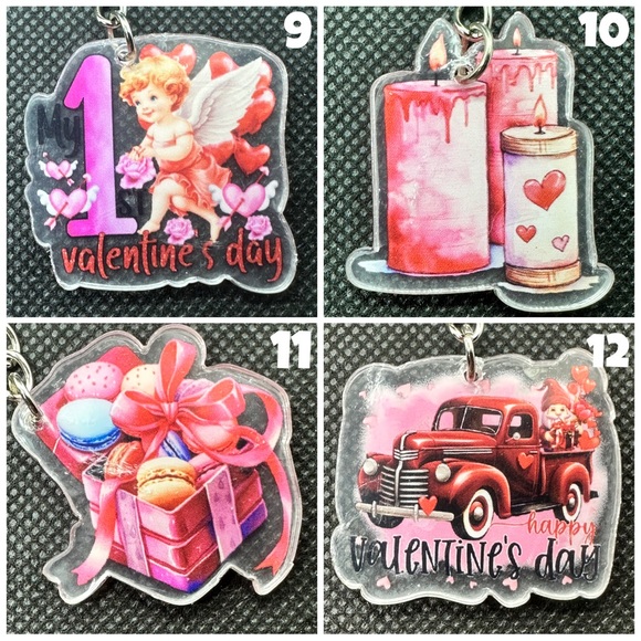 Valentine’s KBK Acrylic Keychains - Picture 4 of 8